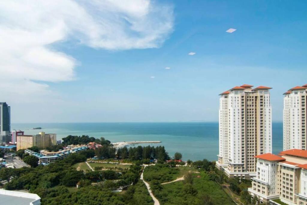 Jazz 313 Cosy 2-Bedroom Suite With Pool & Seaview Bagan Jermal Exteriör bild